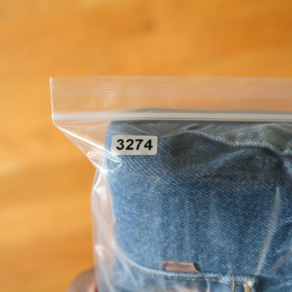 Levi's 540 Jeans Relaxed Straight Leg Blue Denim Zip Fly Mens 42x32 Vintage 90s - Picture 11 of 11